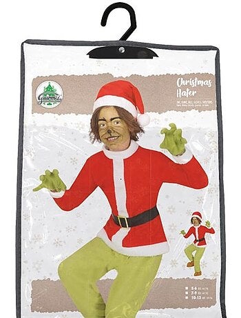 Costume da elfo di Natale brontolone
