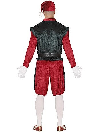 Costume da elfo paggetto con cappello