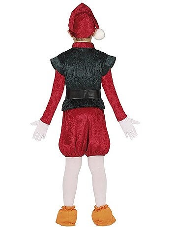Costume da elfo paggetto con cappello