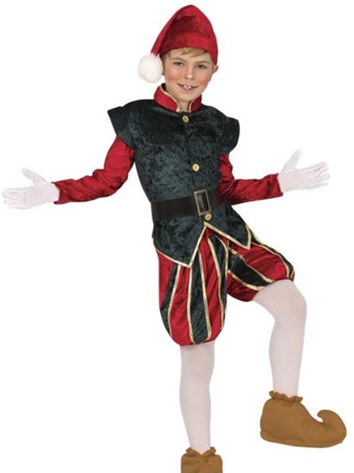 Costume da elfo paggetto con cappello - Kiabi