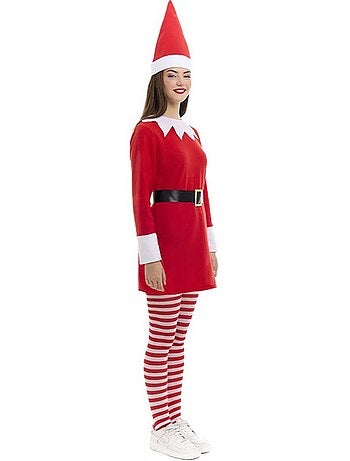 Costume da elfo polare con vestito e cappello