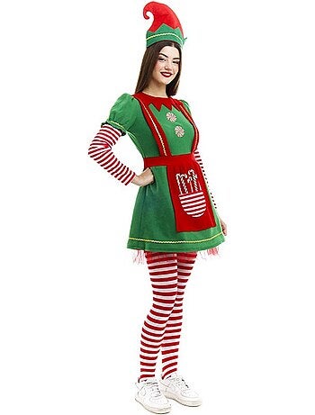 Costume da elfo polare in abito