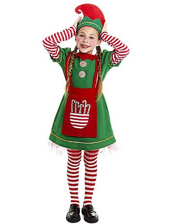 Costume da elfo polare in abito