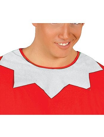 Costume da elfo sullo scaffale natalizio