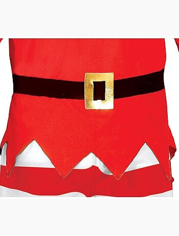 Costume da elfo sullo scaffale natalizio