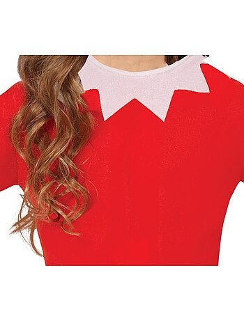 Costume da elfo sullo scaffale natalizio