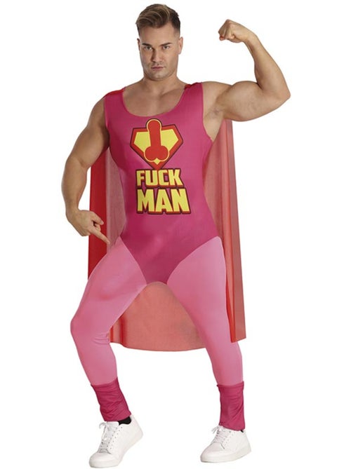 Costume da eroe Fuckman - Kiabi