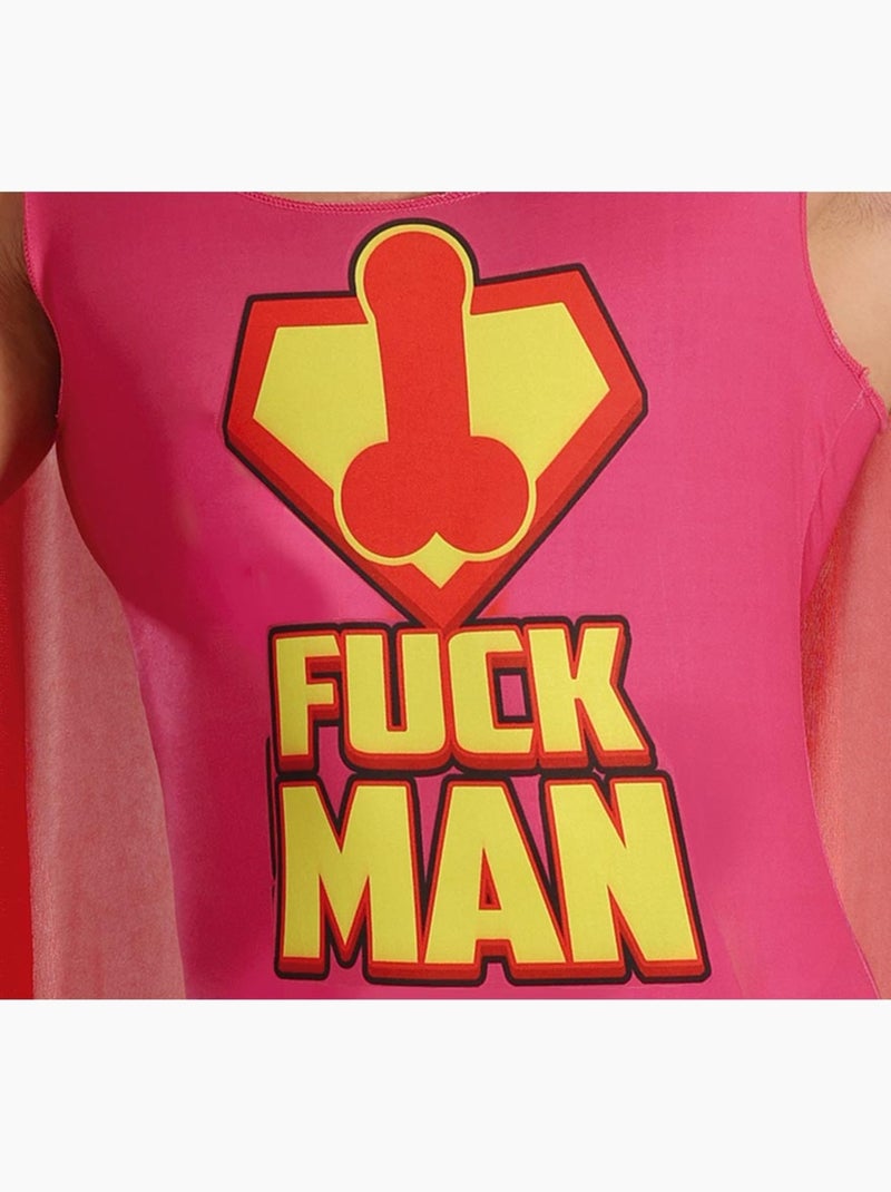Costume da eroe Fuckman Multicolore - Kiabi