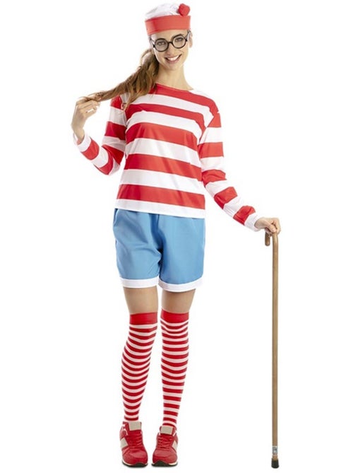 Costume da escursionista a righe da donna - Kiabi