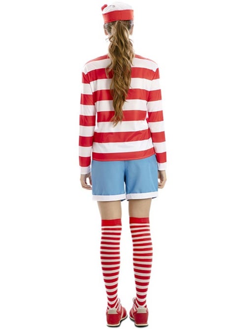 Costume da escursionista a righe da donna - Kiabi