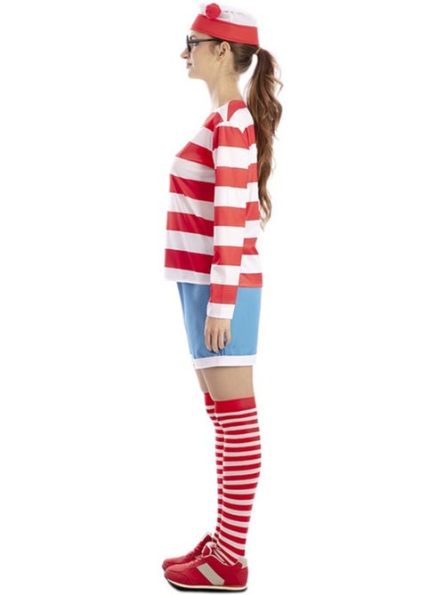 Costume da escursionista a righe da donna - Kiabi