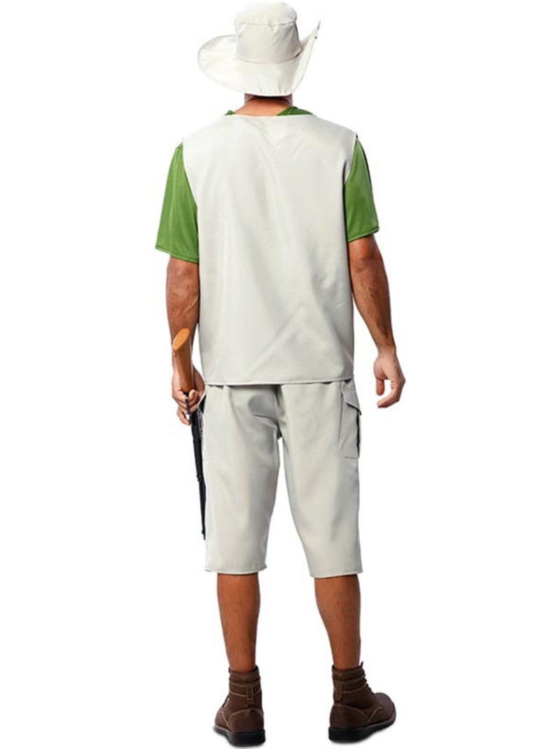 Costume da esploratore della natura con cappello da uomo Multicolore - Kiabi