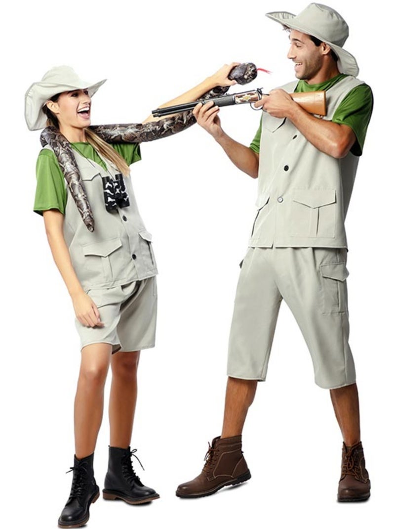 Costume da esploratore della natura con cappello da uomo Multicolore - Kiabi