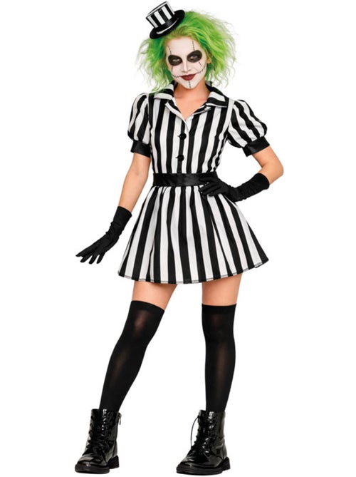 Costume da fantasma a righe da donna - Kiabi