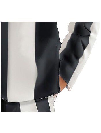 Costume da fantasma a strisce