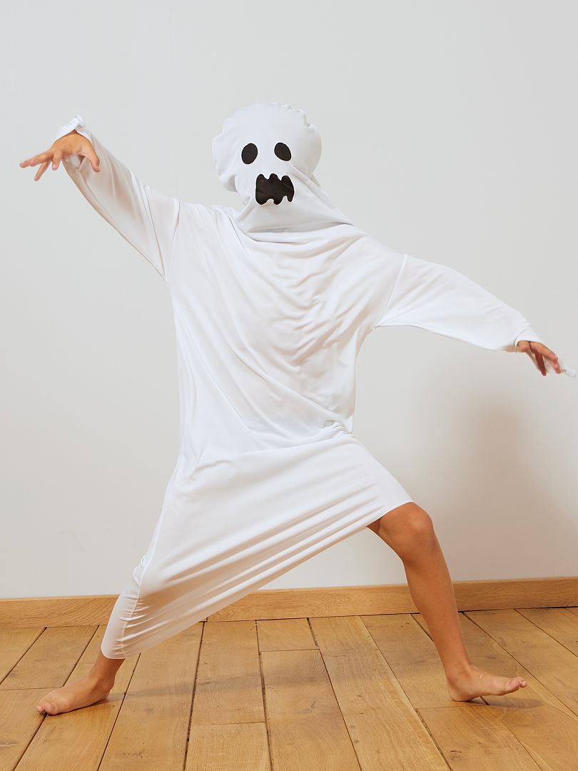 Costume da fantasma bianco - Kiabi
