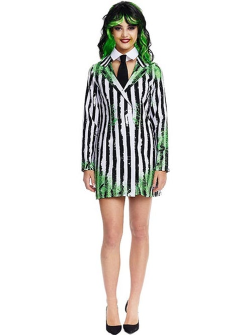 Costume da fantasma con abito a righe - Kiabi