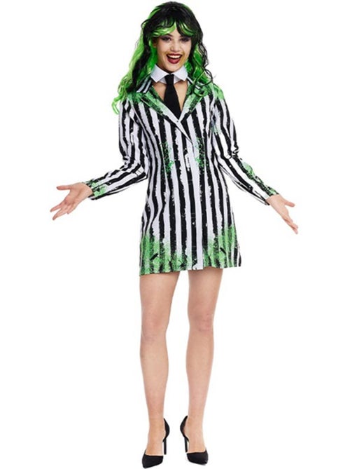 Costume da fantasma con abito a righe - Kiabi
