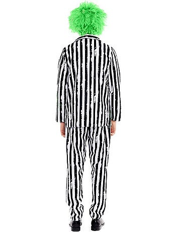 Costume da fantasma con abito a righe