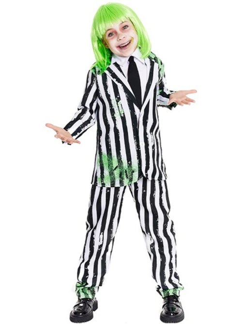 Costume da fantasma con abito a righe - Kiabi