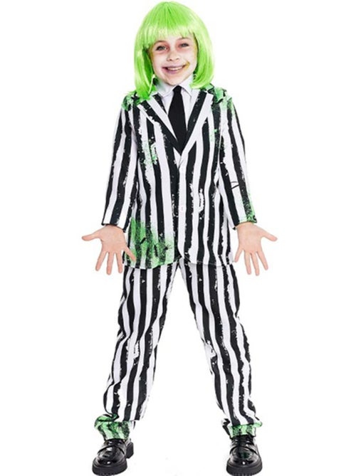 Costume da fantasma con abito a righe - Kiabi