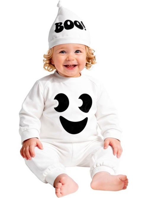 Costume da fantasma sorridente per bebè - Kiabi