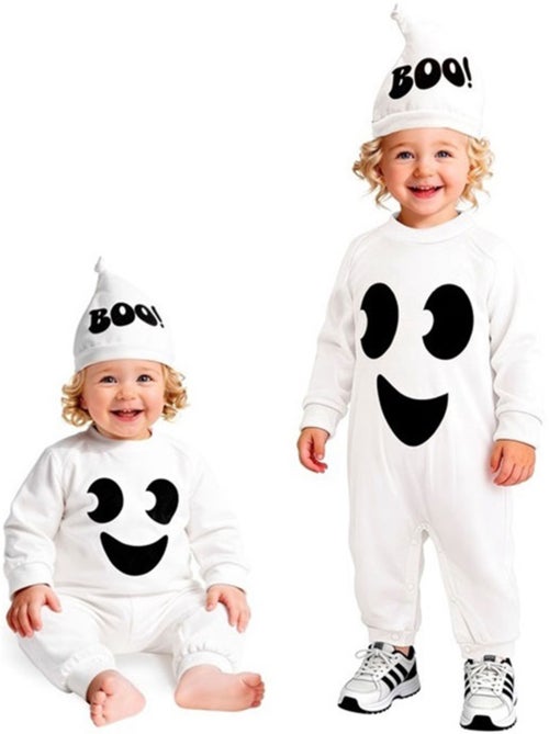 Costume da fantasma sorridente per bebè - Kiabi