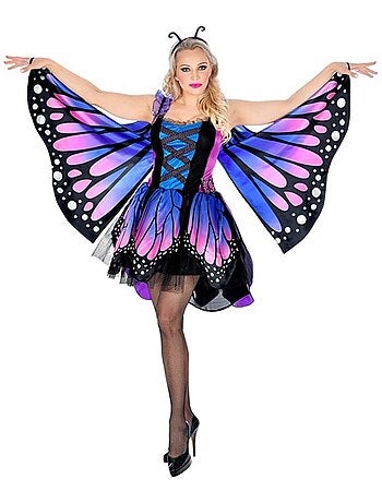 Costume da farfalla con ali