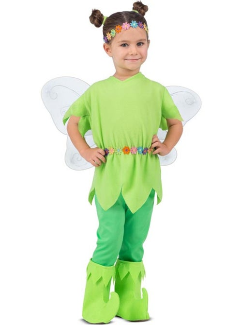 Costume da fata floreale con ali e copricapo - Kiabi