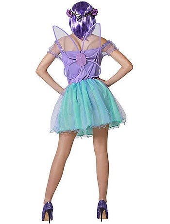 Costume da fata purpurea da donna