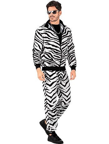 Costume da festa con zebra al neon