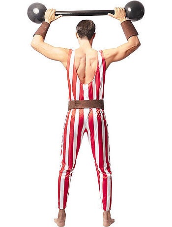 Costume da forzuto con cintura da uomo