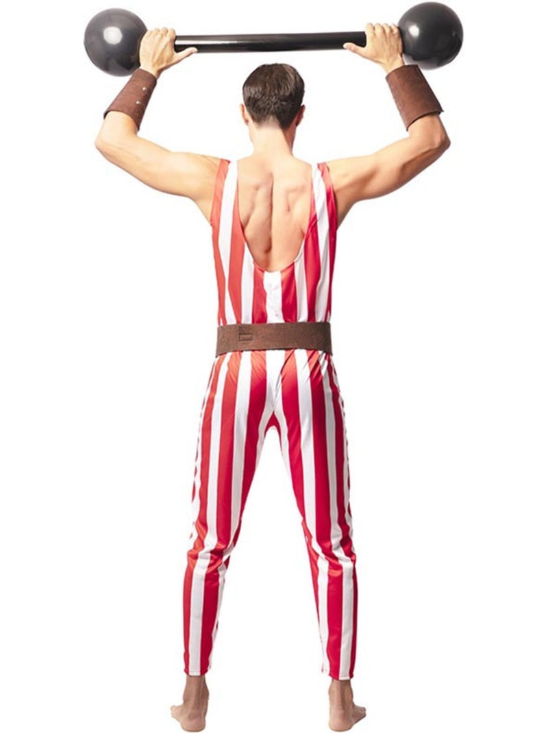 Costume da forzuto con cintura da uomo Multicolore - Kiabi