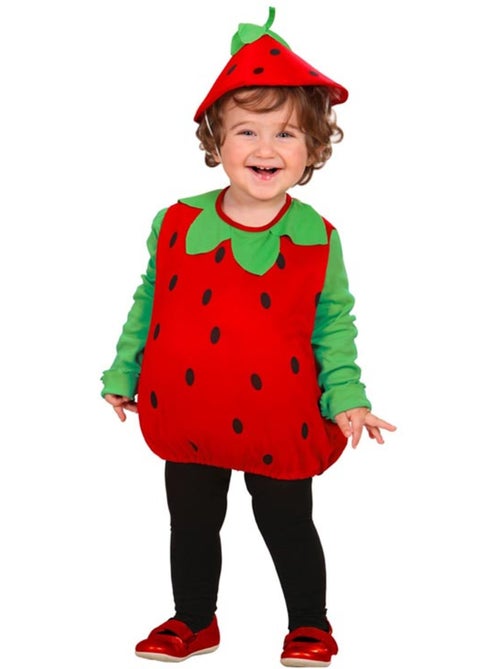 Costume da fragolina con berretto per bebè - Kiabi