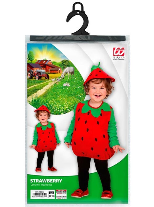 Costume da fragolina con berretto per bebè - Kiabi