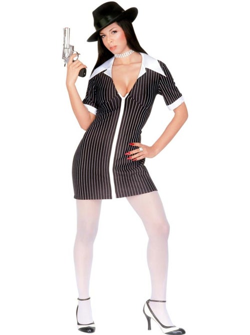 Costume da gangster con abito a righe - Kiabi