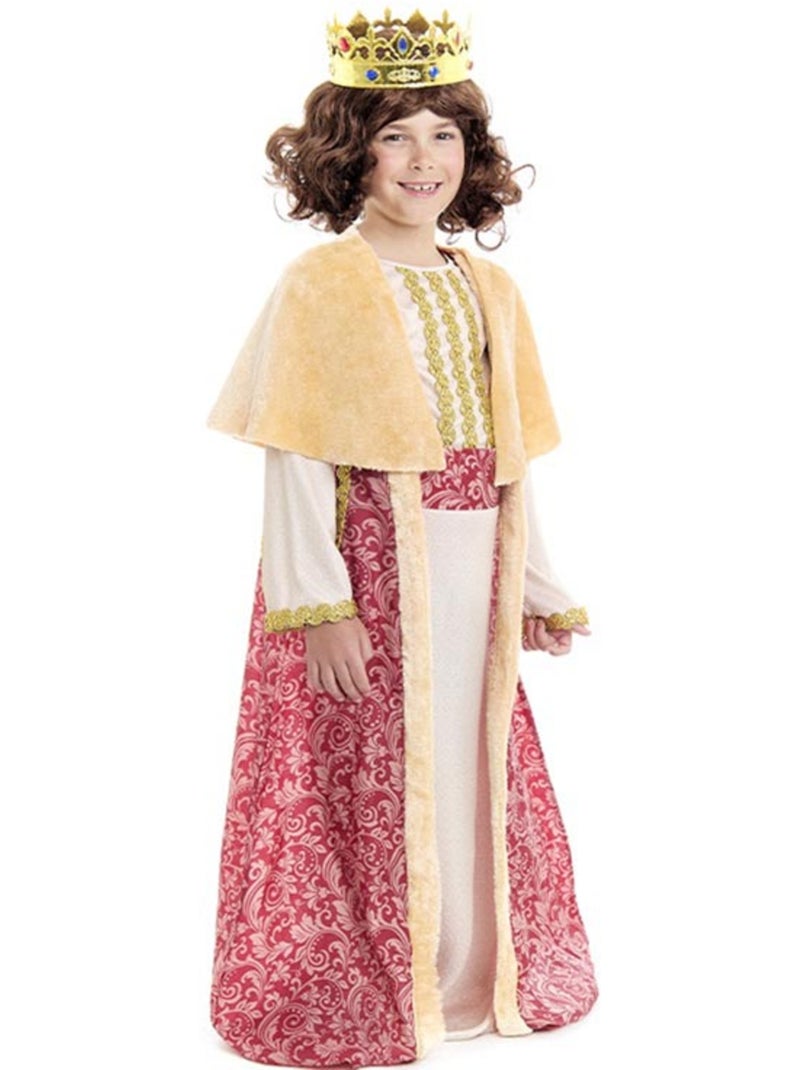 Costume da Gaspare il Re Saggio con mantello Multicolore - Kiabi