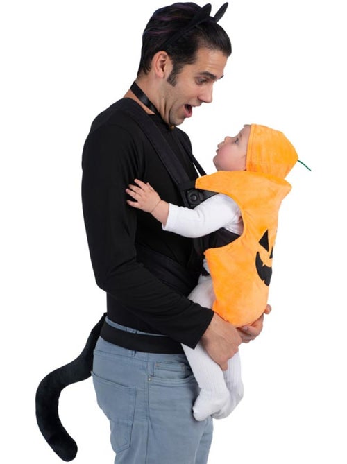 Costume da gatto zucca con coprizaino per neonati - Kiabi