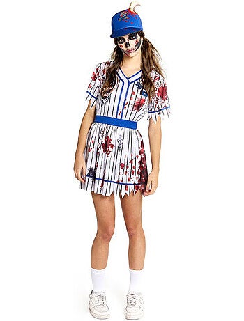 Costume da giocatore di baseball zombie