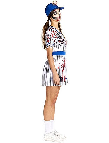 Costume da giocatore di baseball zombie