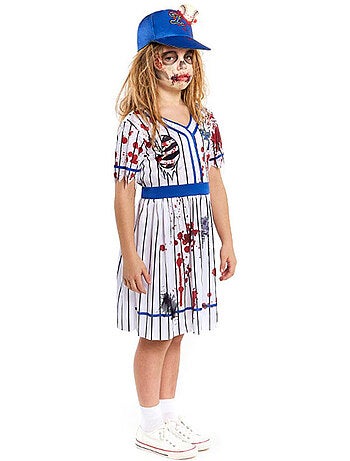 Costume da giocatore di baseball zombie