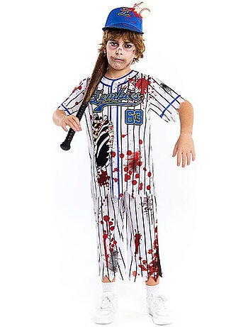 Costume da giocatore di baseball zombie