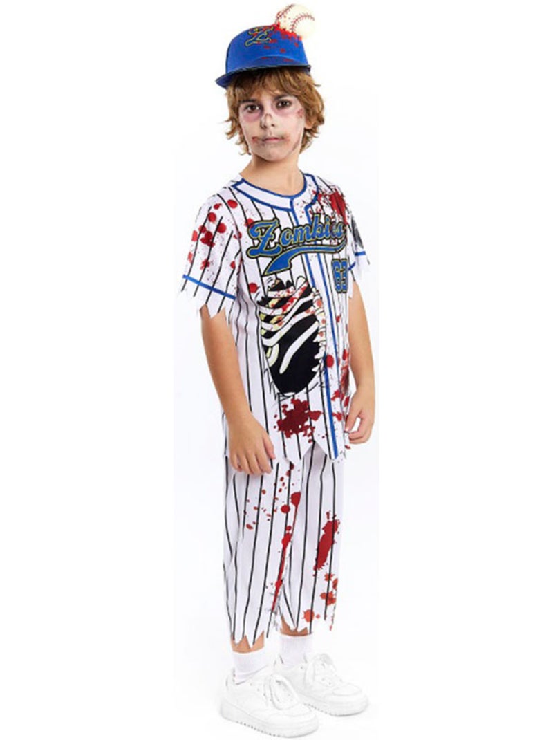 Costume da giocatore di baseball zombie Multicolore - Kiabi