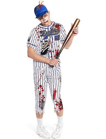 Costume da giocatore di baseball zombie