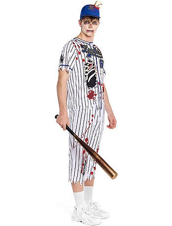 Costume da giocatore di baseball zombie