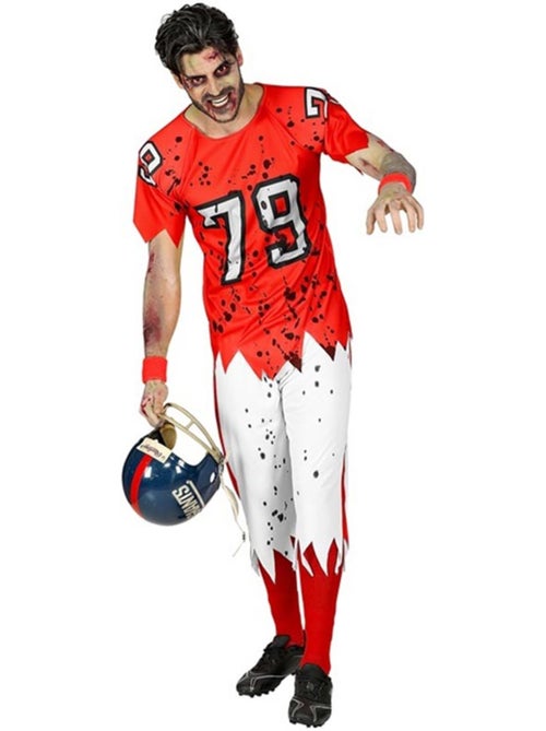 Costume da giocatore di rugby zombie - Kiabi