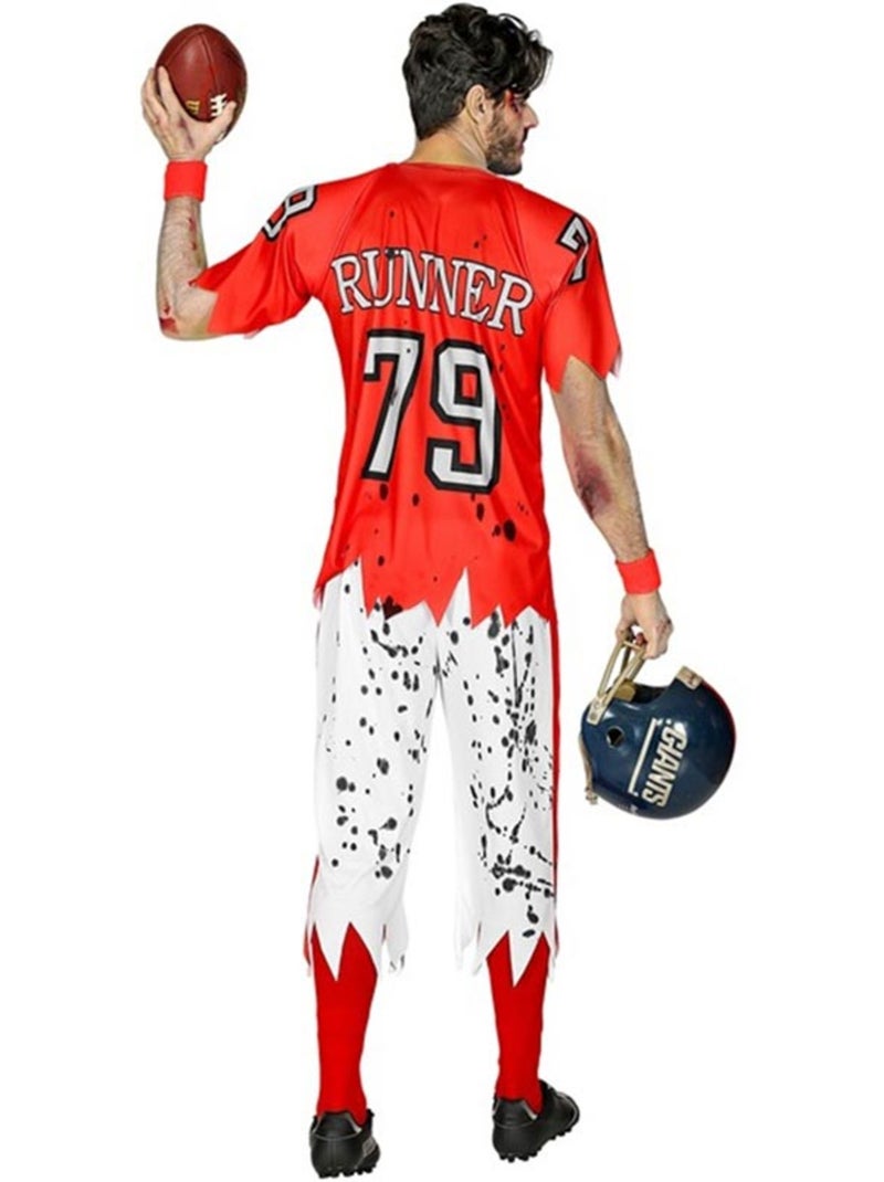 Costume da giocatore di rugby zombie Multicolore - Kiabi