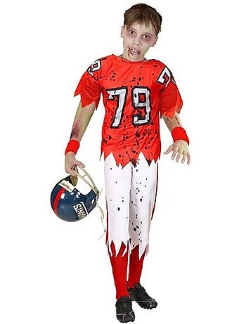 Costume da giocatore di rugby zombie