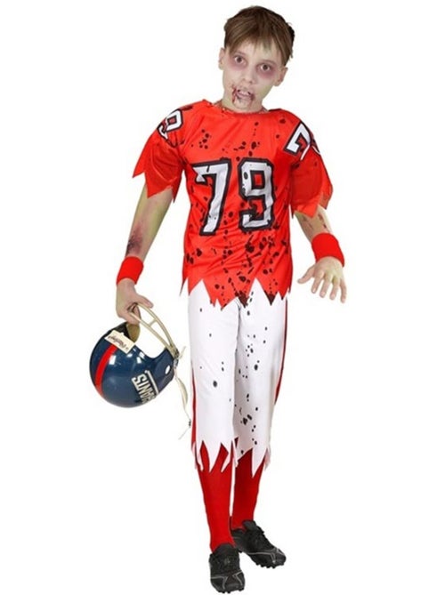 Costume da giocatore di rugby zombie - Kiabi