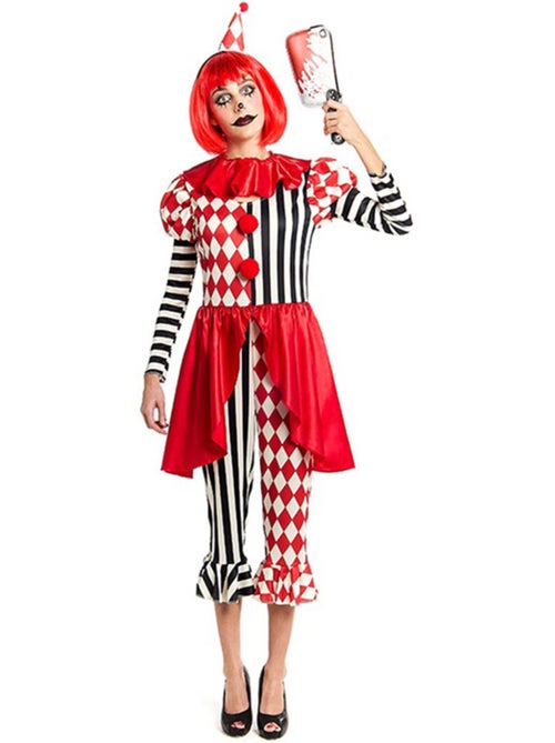 Costume da giullare macabro - Kiabi